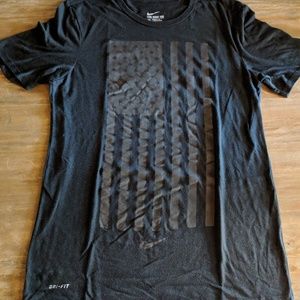 Nike Team USA Flag Reflective Dri-Fit T-Shirt, Med